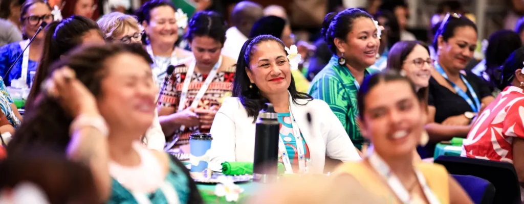 Delegates at the commonwealth womens forum CHOGM 2024